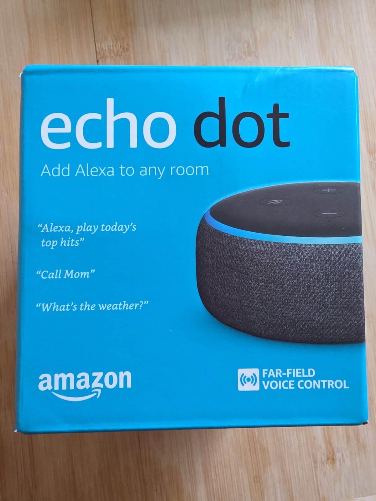 Echo Dot (3rd Gen) | Smart speaker with Alexa | Charcoal New Factory Sealed