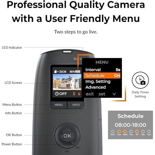 Brinno BCC300-C Time Lapse Camera FHD Waterproof