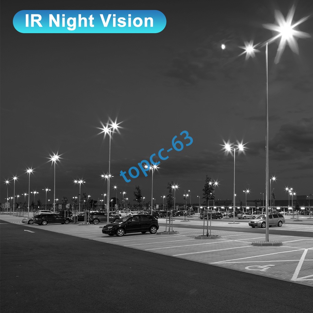 Vikylin 4K 8MP IR30M Turret IP Camera MIC CCTV Security Indoor NDAA compliant US