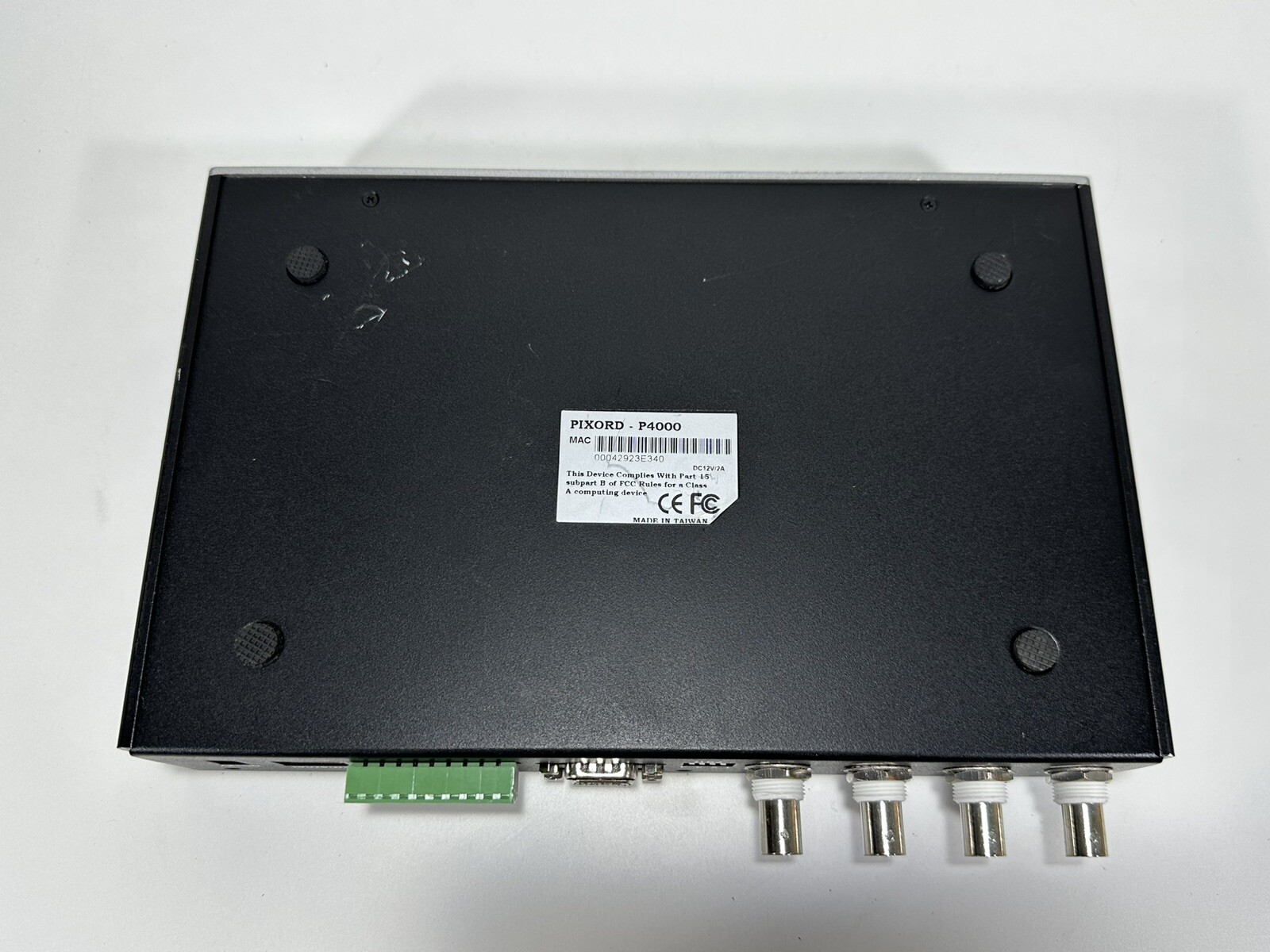 PIXORD P4000 ~ Network Camera Server ~ With Power Supply ~ Made in Taiwan