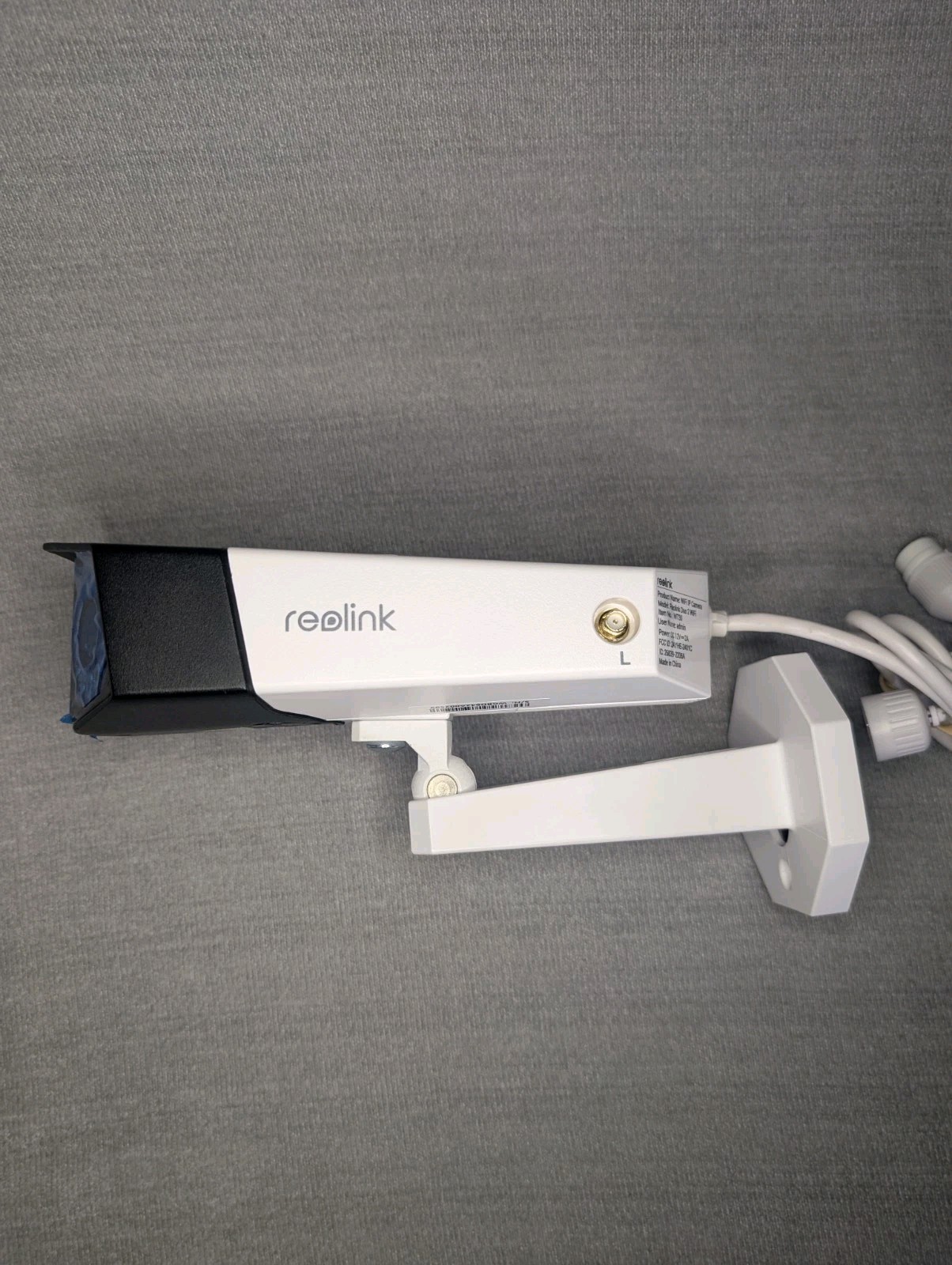 Reolink Duo 2 PoE 4K Security Camera Plastic On Lens Tested And Works No Sd Card