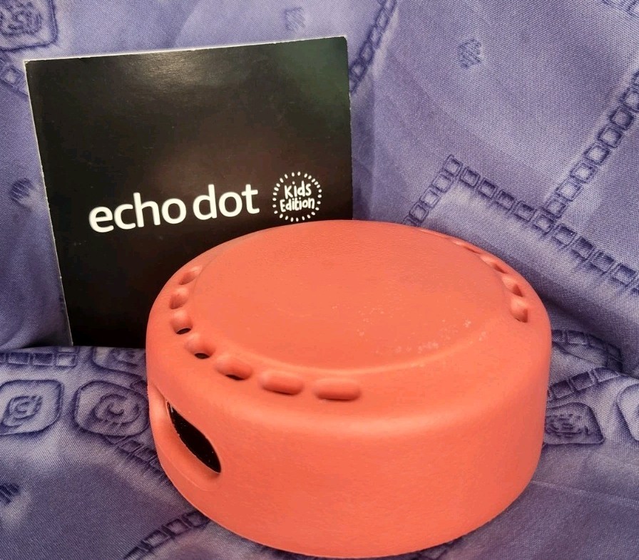 Amazon Echo Dot (3rd Generation) Kids Edition Red Protective Silicone Case