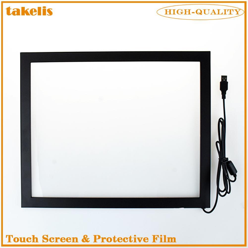 17inch 4:3 IR Touch Screen Panel 382*314mm 10 Point Touch Screen USB Interface