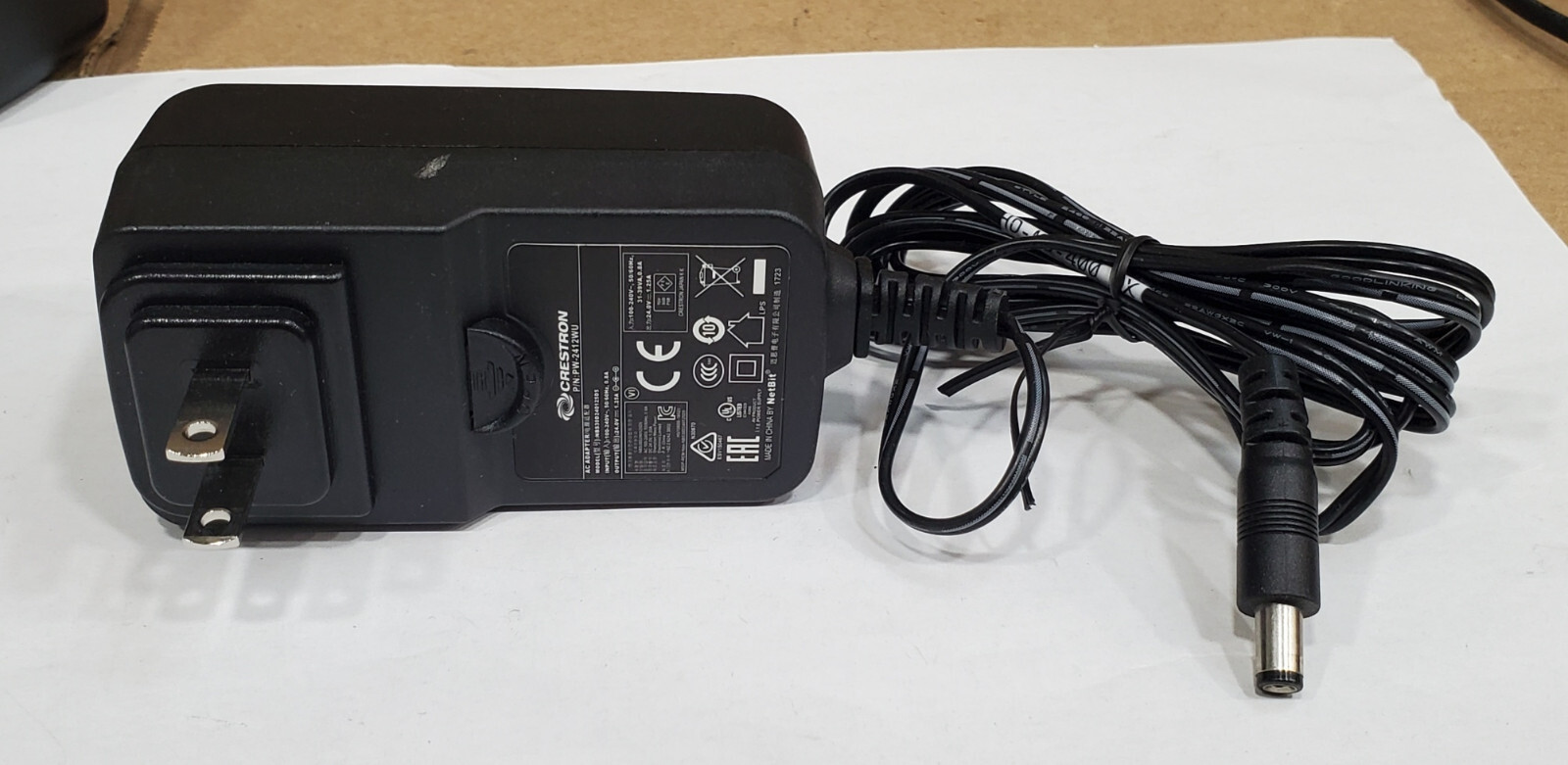 Original Crestron AC Adapter NBS30D240125D5 30W PW-2412WU 24V 1.25A
