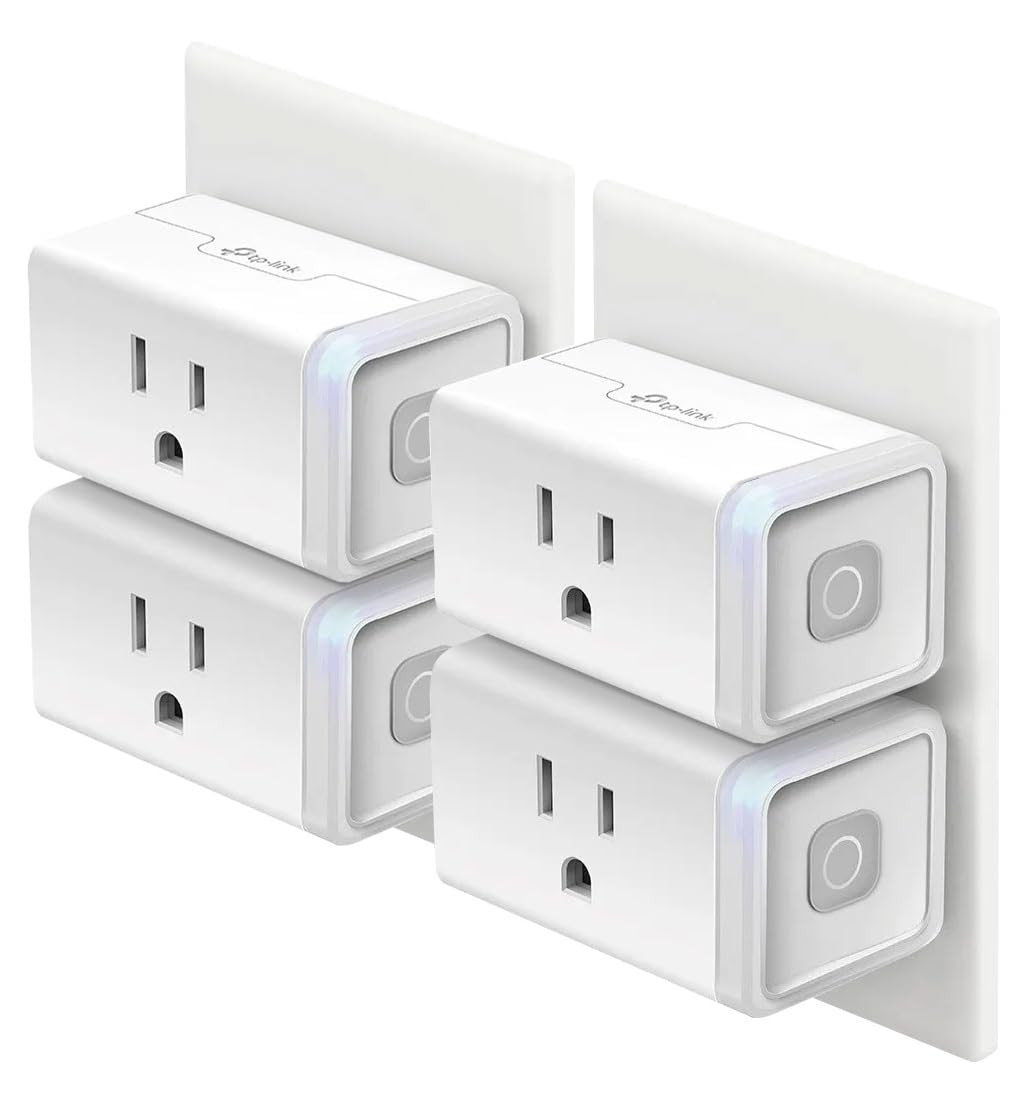 Plug HS103P4, Smart Home Wi-Fi Outlet Works with Alexa, Echo, Google Home, No Hu