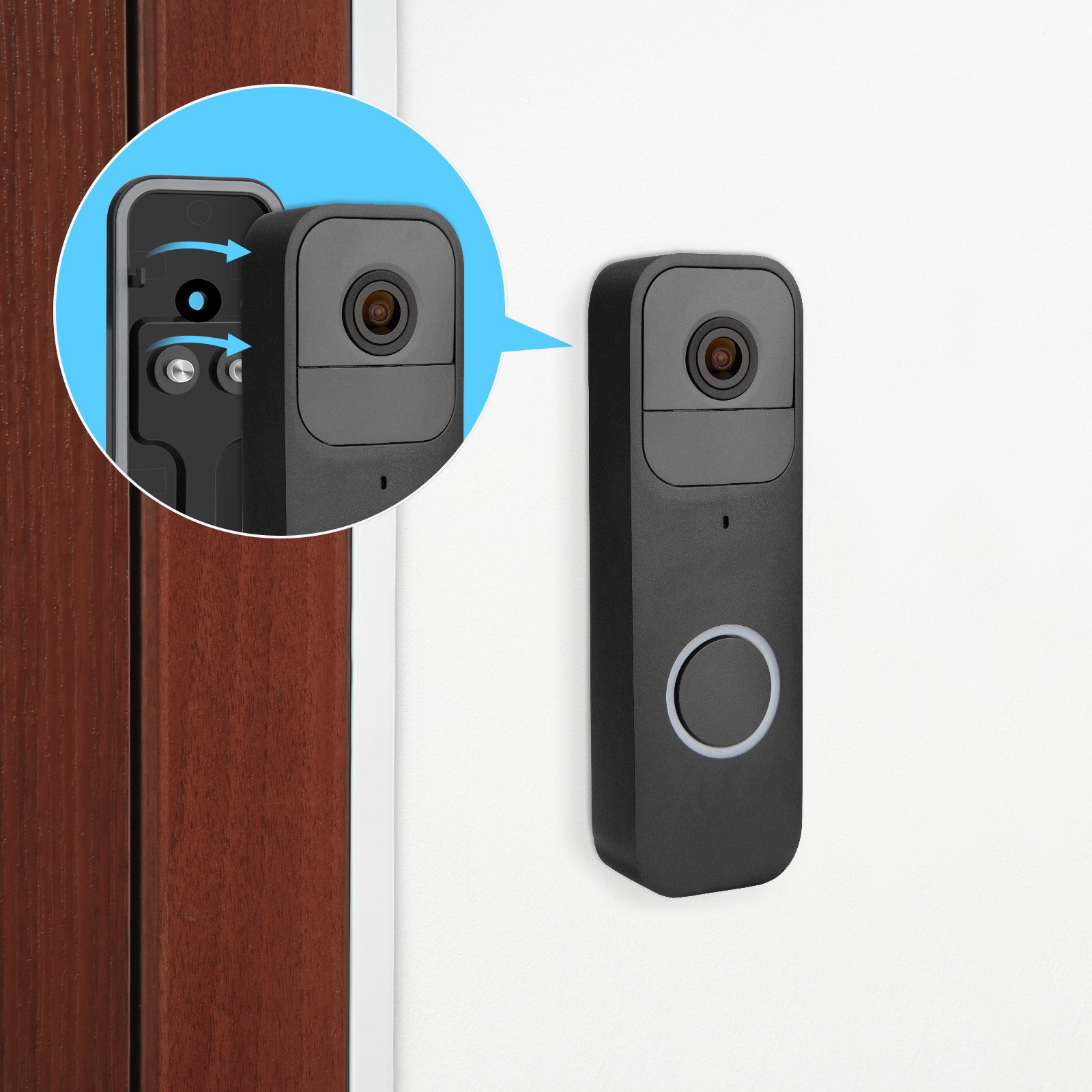 Backplate For Blink Video Doorbell Plastic Doorbell Back Plate Accessories