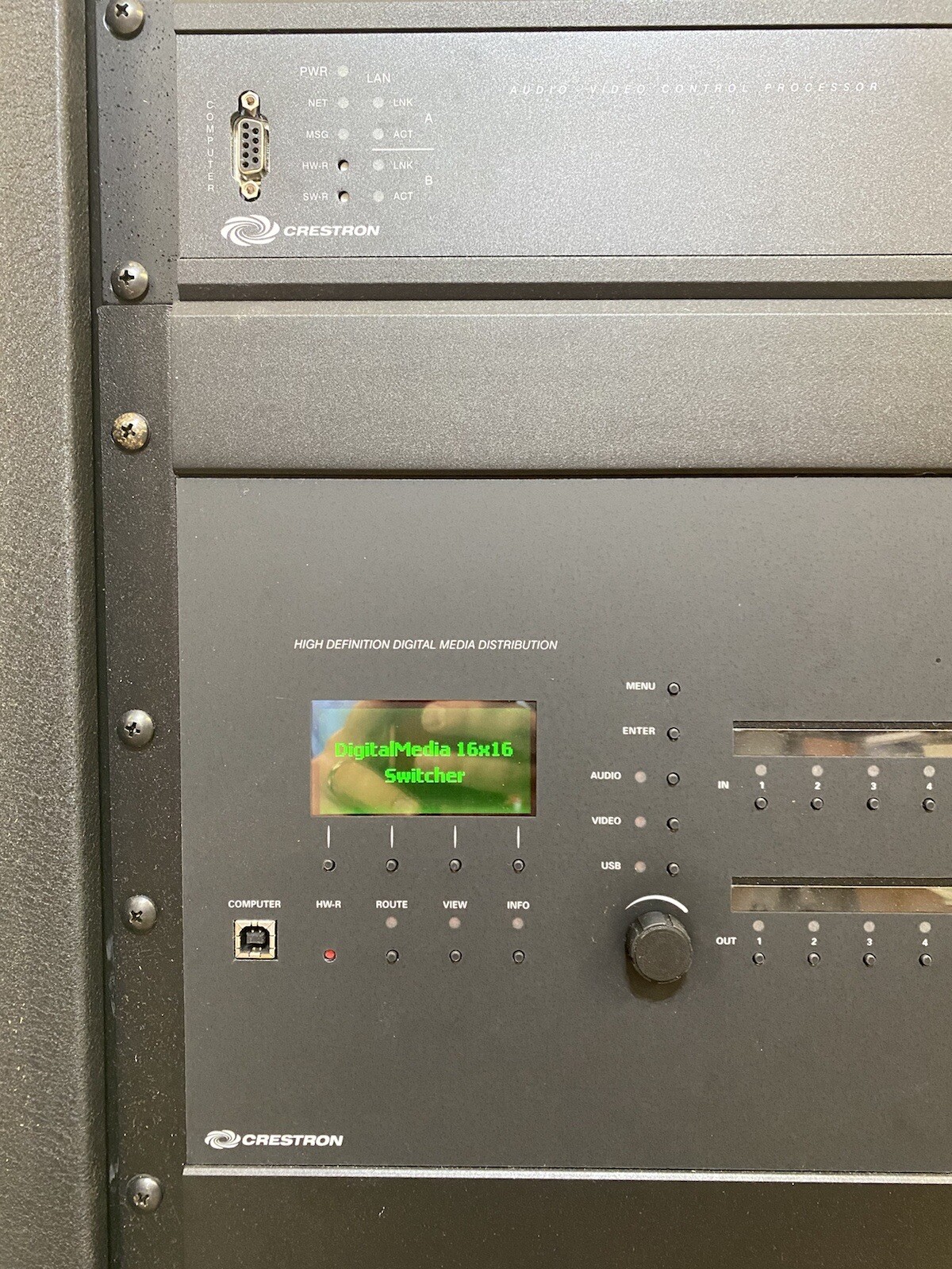 Crestron Universal Digital Media Switcher, Black- DMMD16X16 + Other Components