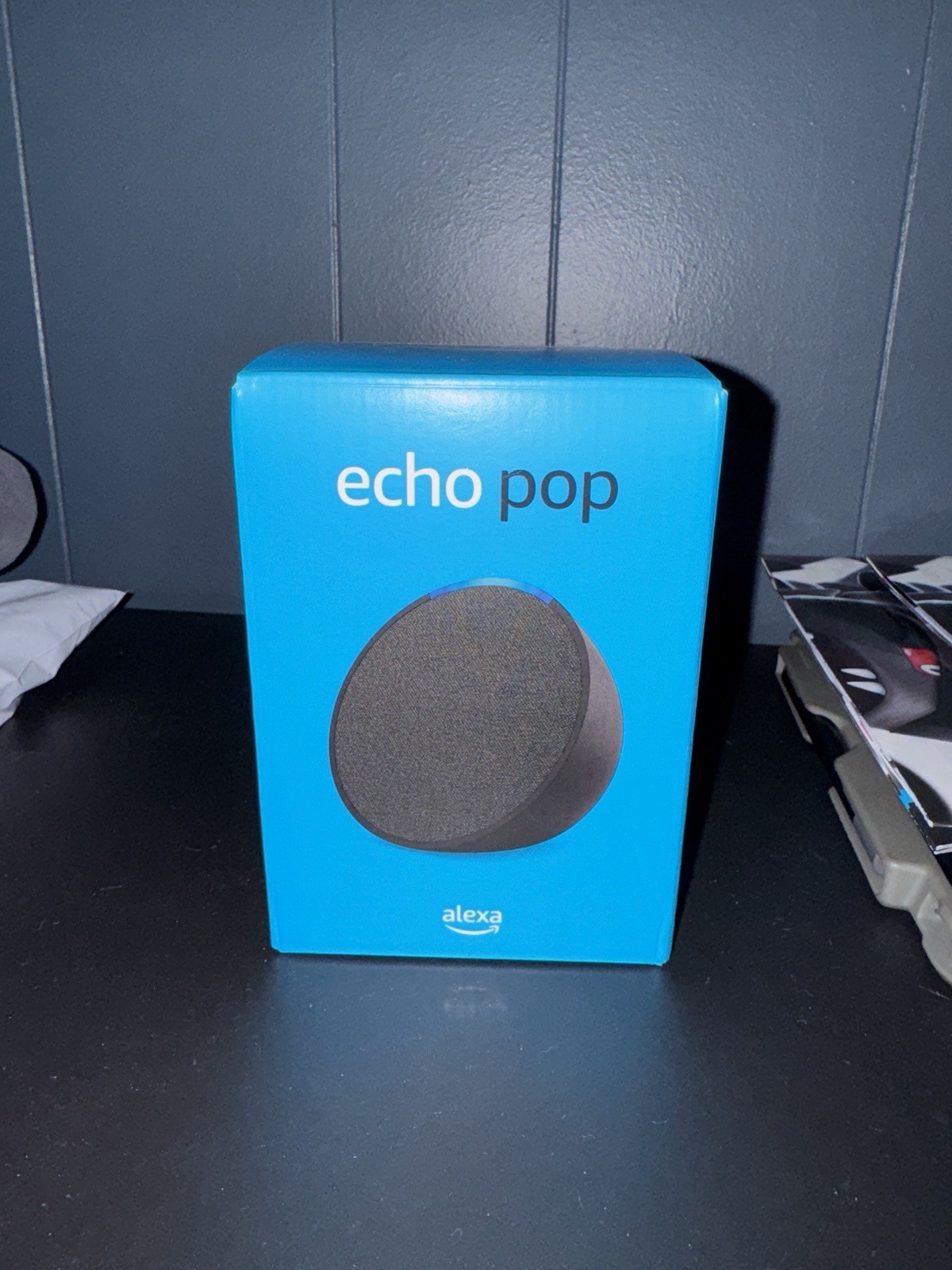 Brand New Sealed Amazon Echo Pop Newest Version Compact Smart Speaker -Charcoal