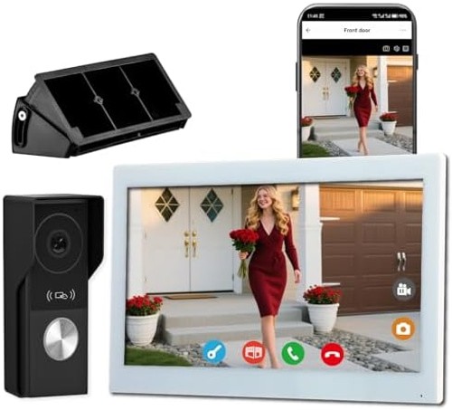 Smart Video doorbell intercom System videophone for Home with 10.1 inch Big T…