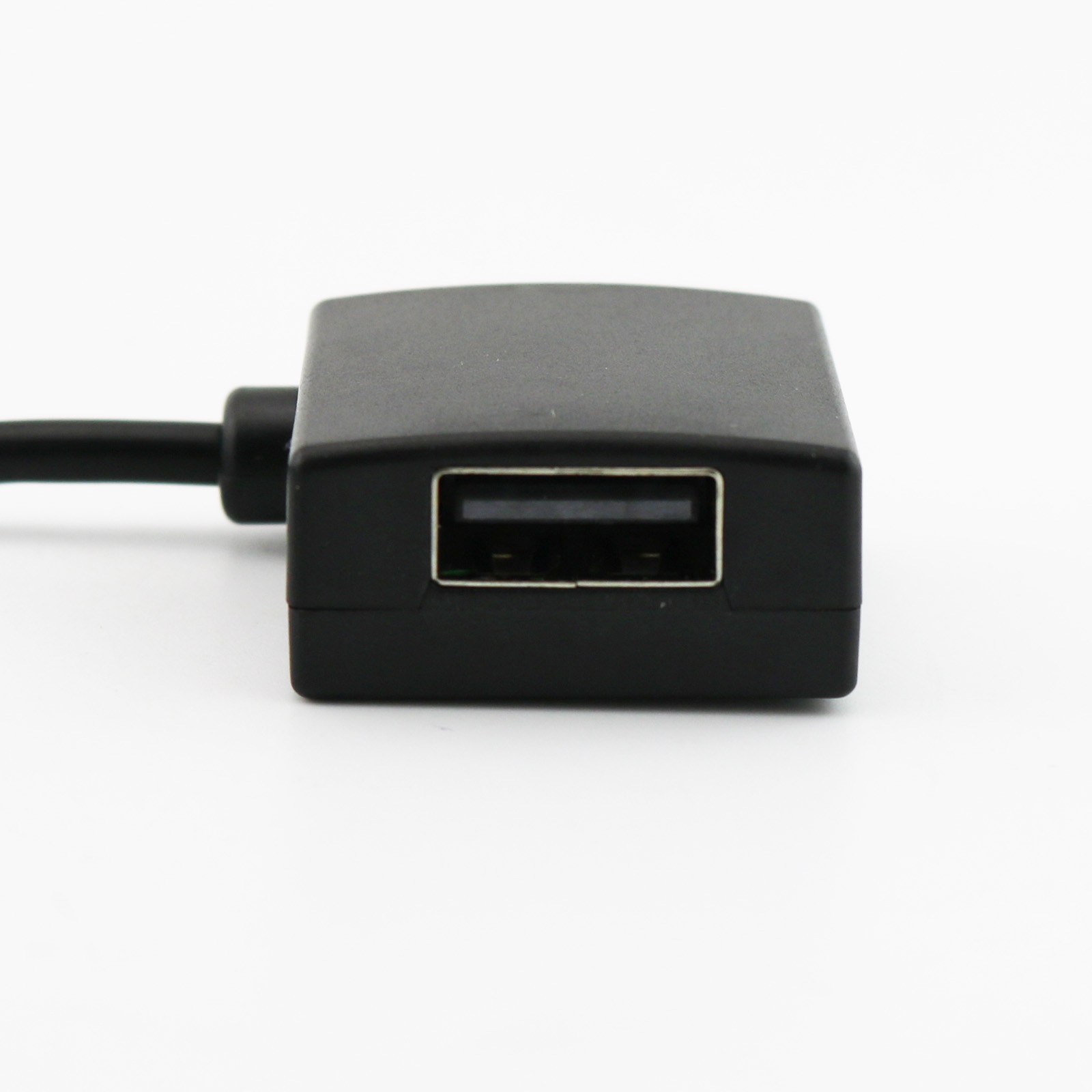 1x 2 in 1 7.9×5.5mm Round Jack to Square Plug Pigtail and USB Charger Cable