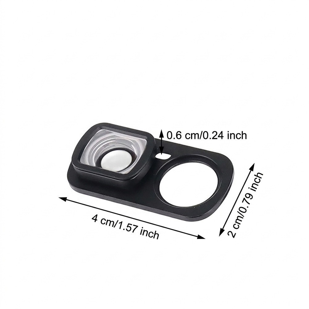 Optical Wide Angle Lens for Insta360 For Luna For Ultra – 4 2 0.6cm Dimensions