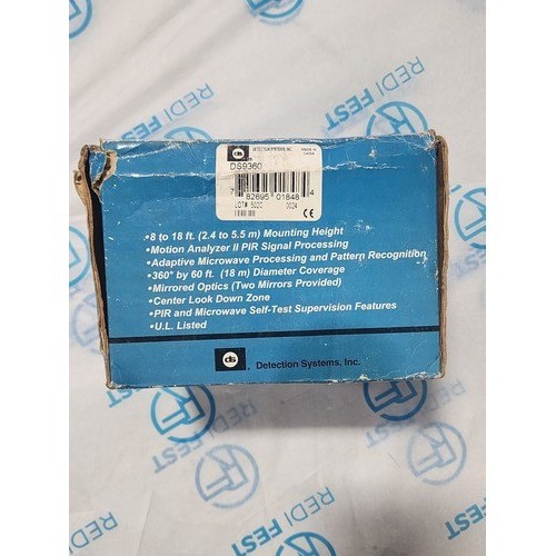 Detection Systems DS9360 Ceiling Mount TriTech PIR/Microwave Motion Detector 360