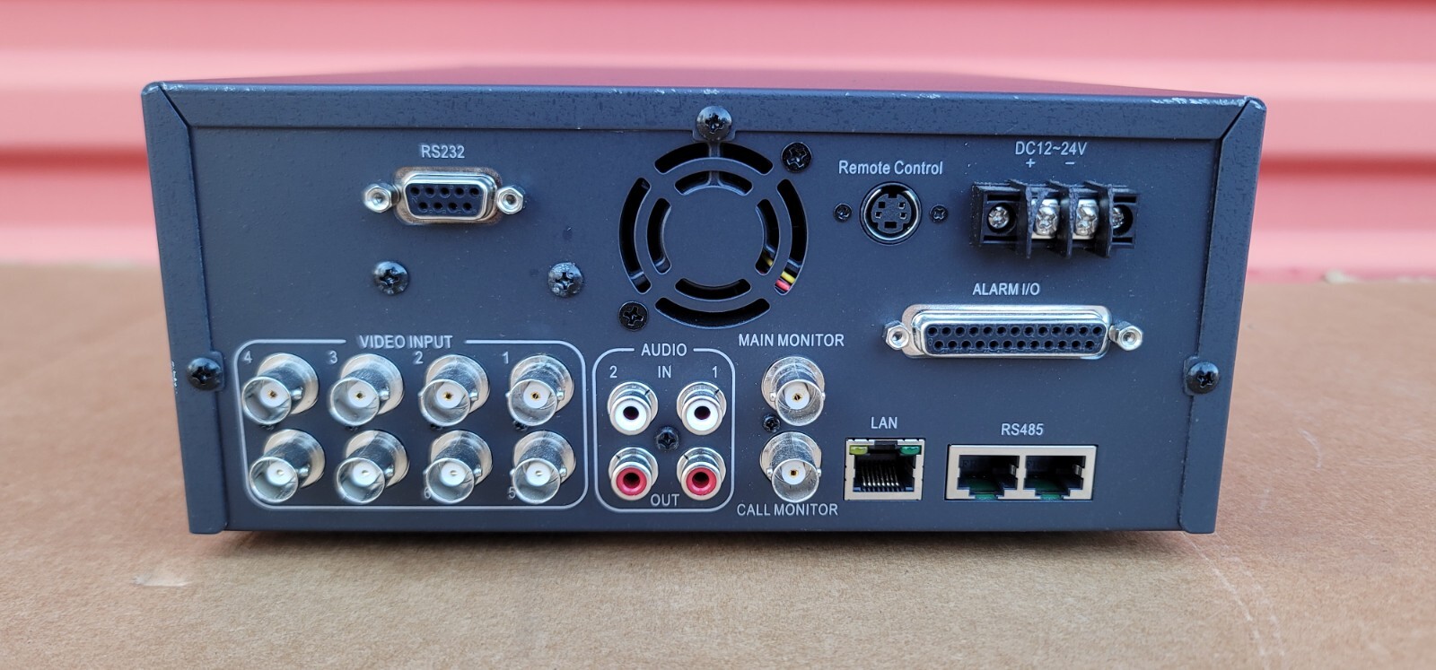 EVERFOCUS EDR810H 8 CHANNEL MPEG4 DIGITAL VIDEO RECORDER [ NO POWER SUPPLY ]