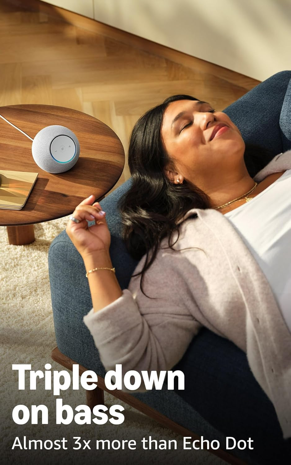 Amazon Echo Dot Max (Newest Model), Alexa Speaker with Room-Filling Sound and Ne