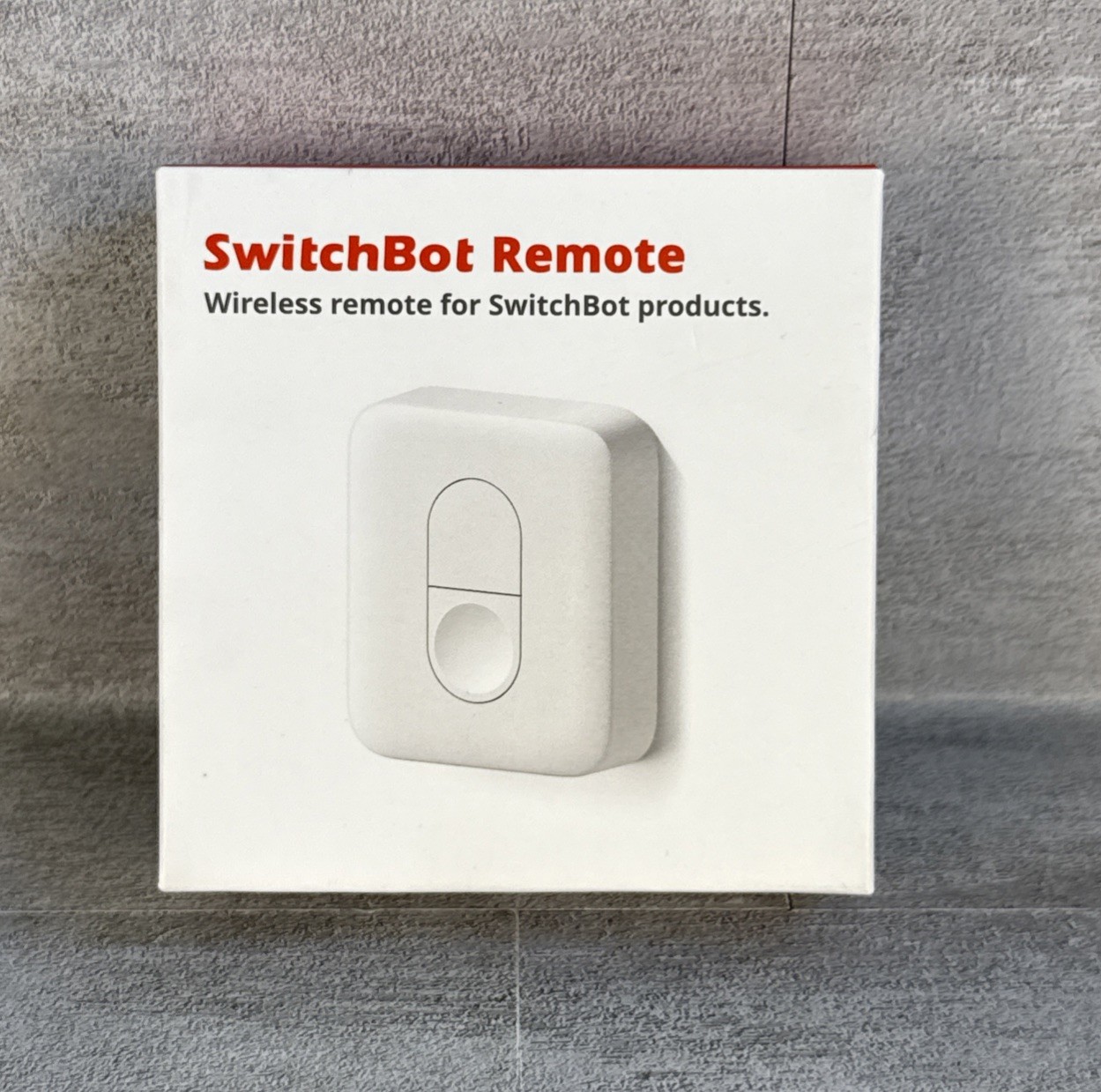 SwitchBot Remote One Touch Button White Bluetooth Model W0301700 New In Box
