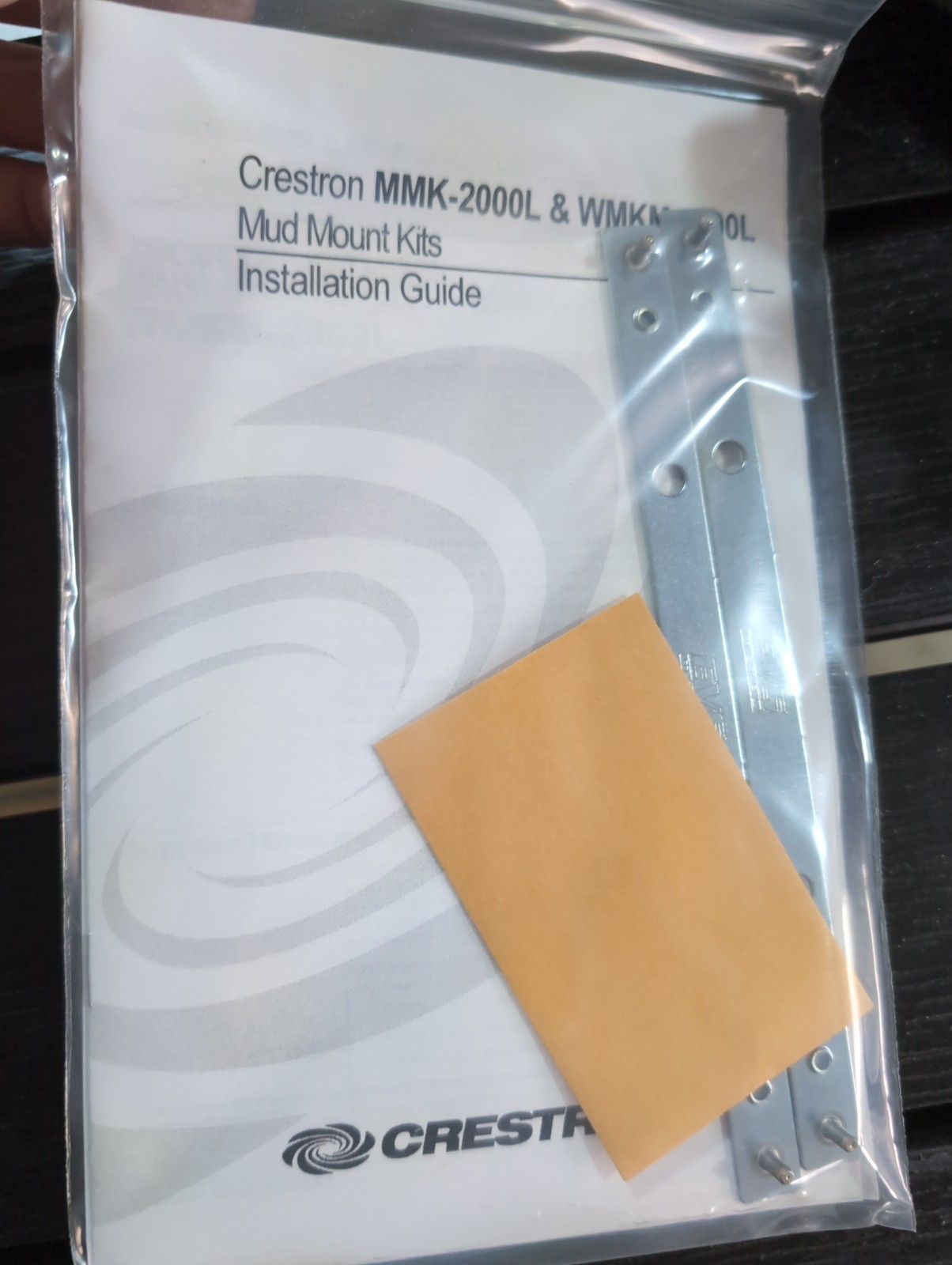New Crestron MMK-2000L Mud Mount Ring For Isys TPS-2000L Wall Touchpanel 6500636