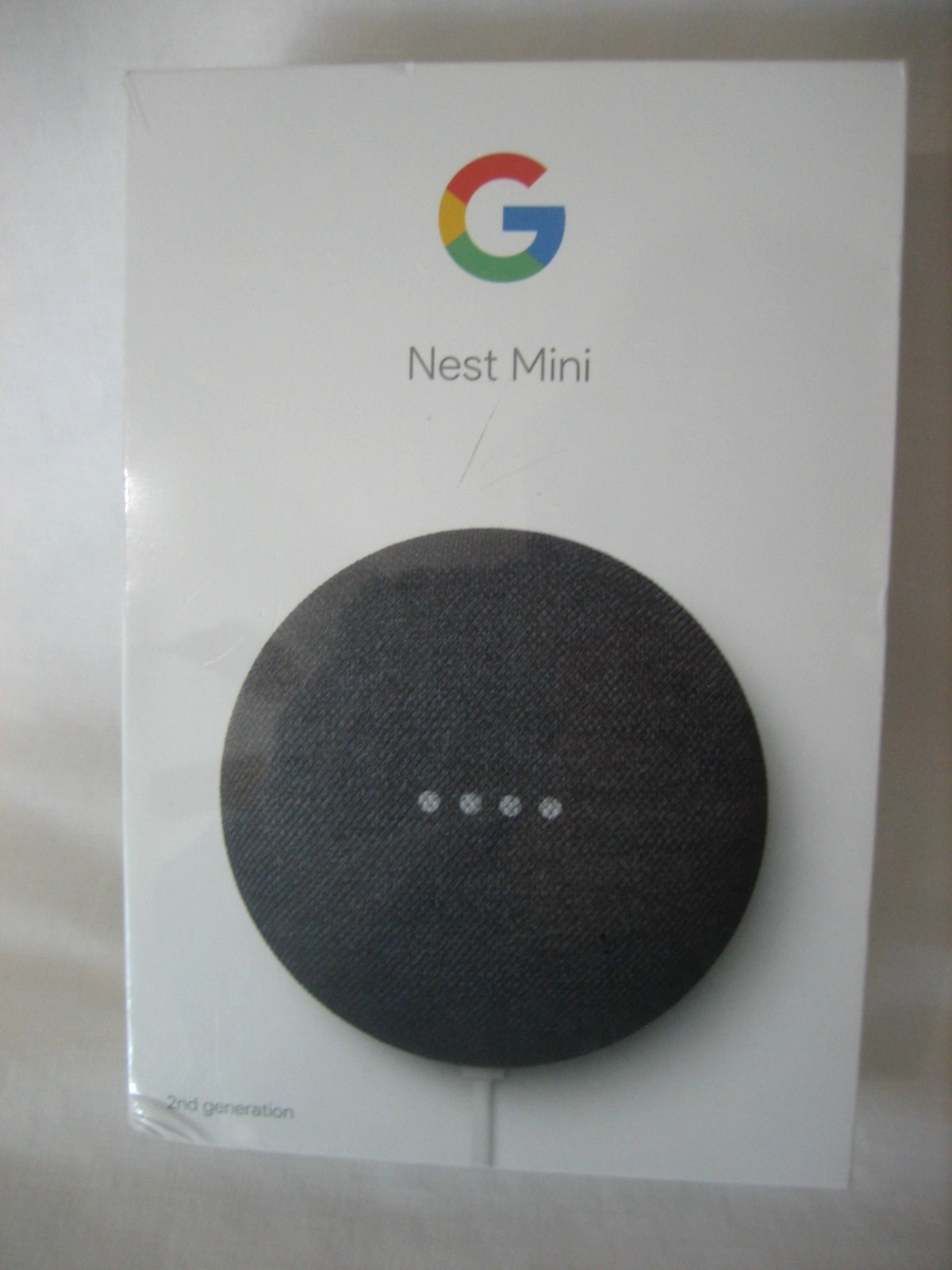 Google Nest Mini Charcoal (2nd Generation) Smart Speaker BRAND NEW SEALED