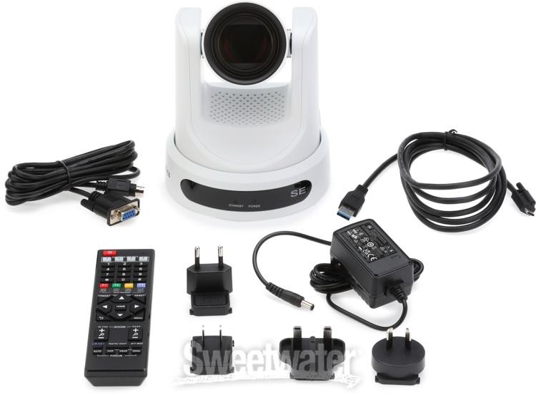 PTZOptics Move SE 12X Optical Zoom PTZ Camera – White
