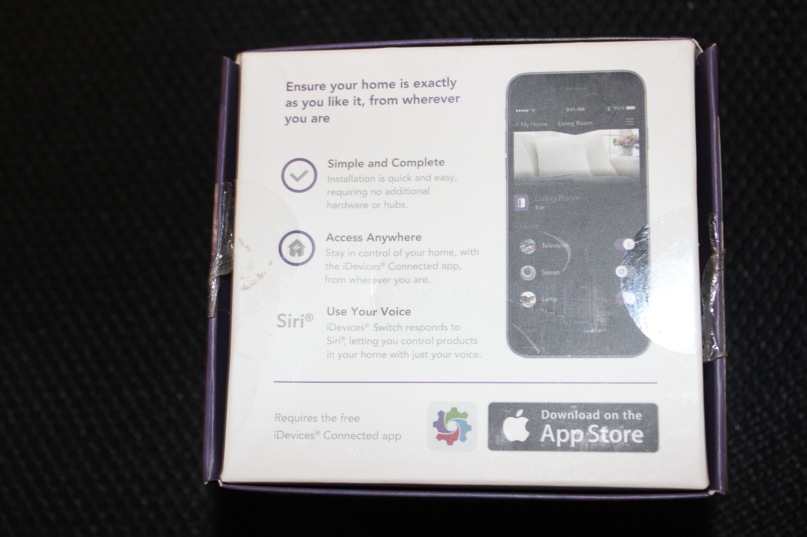 iDevices Switch Works with Apple Home Kit control your home with your voice
