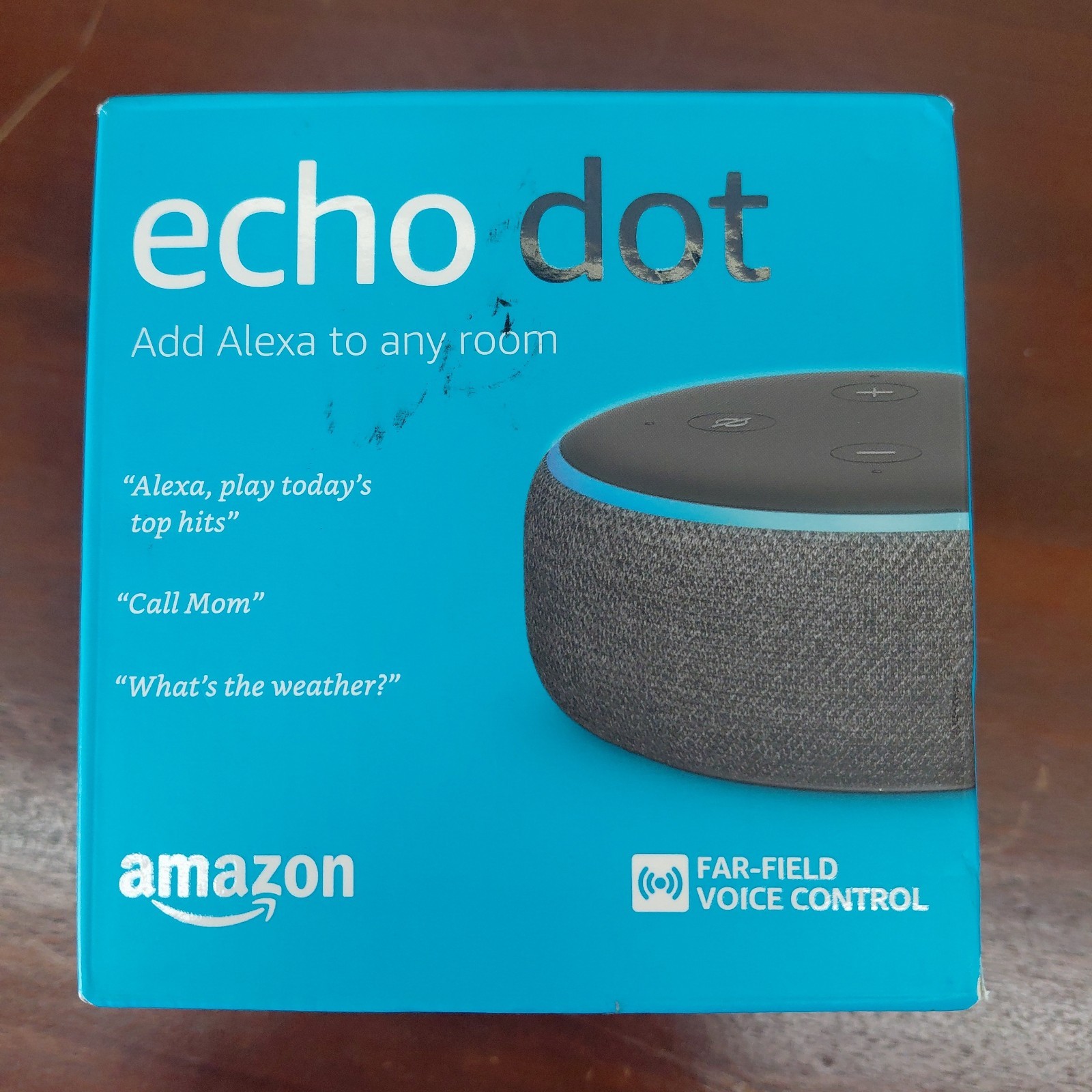 Amazon Echo Dot (3rd Generation) Smart Speaker – Charcoal
