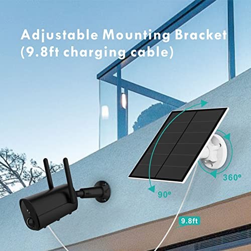5W Solar Panel for Security Camera Outdoor, 5V USB Solar Panel Charger 1 Pack