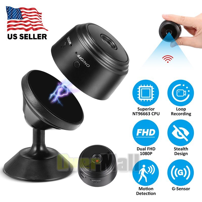 Surveillance Camera Home Security Wireless Wifi Home Night Vision Motion DVR USA
