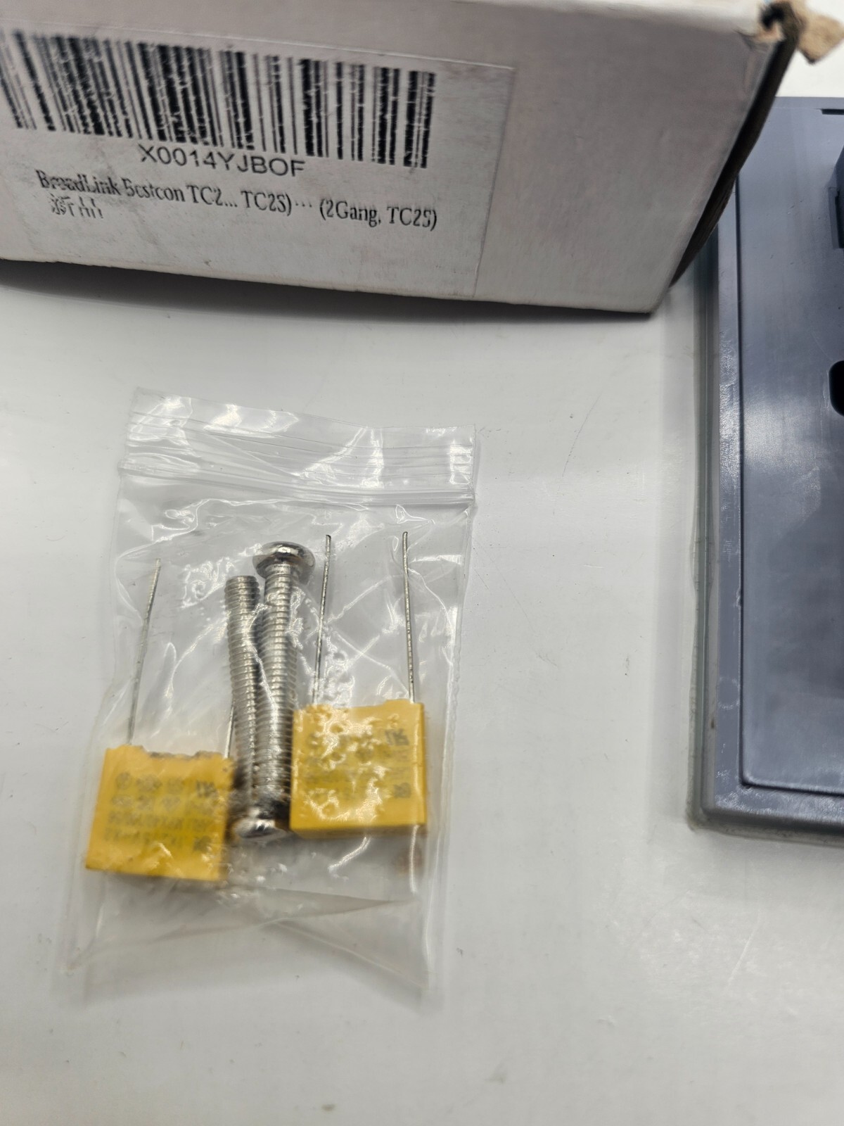 Bestcon Smart Wall Switch Standard 220-240V 433Mhz 50/60Hz TC2S-UK-2