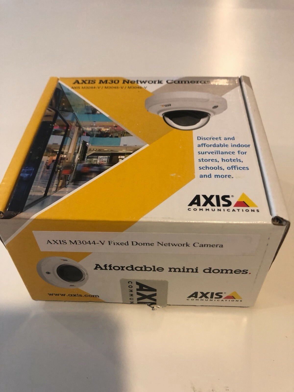 Axis M3044-V White Network Fixed Dome Camera 0802-001
