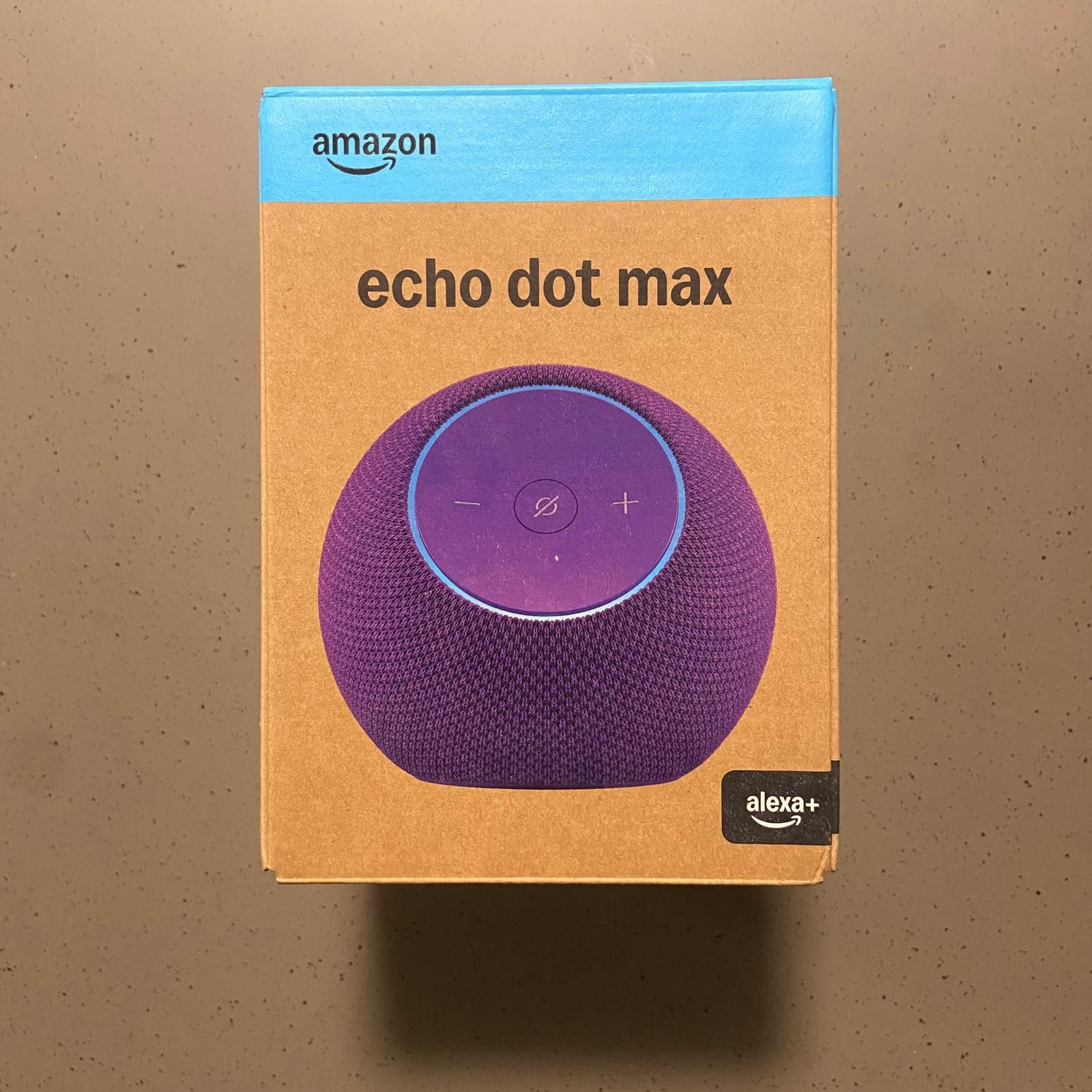 Amazon Echo Dot Max Alexa speaker with Built-In Smart Home Hub – Amethyst