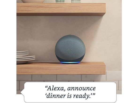 Amazon Echo 4th Generation Red Smart Speaker home hub Alexa Cert NO POWER SUPPLY