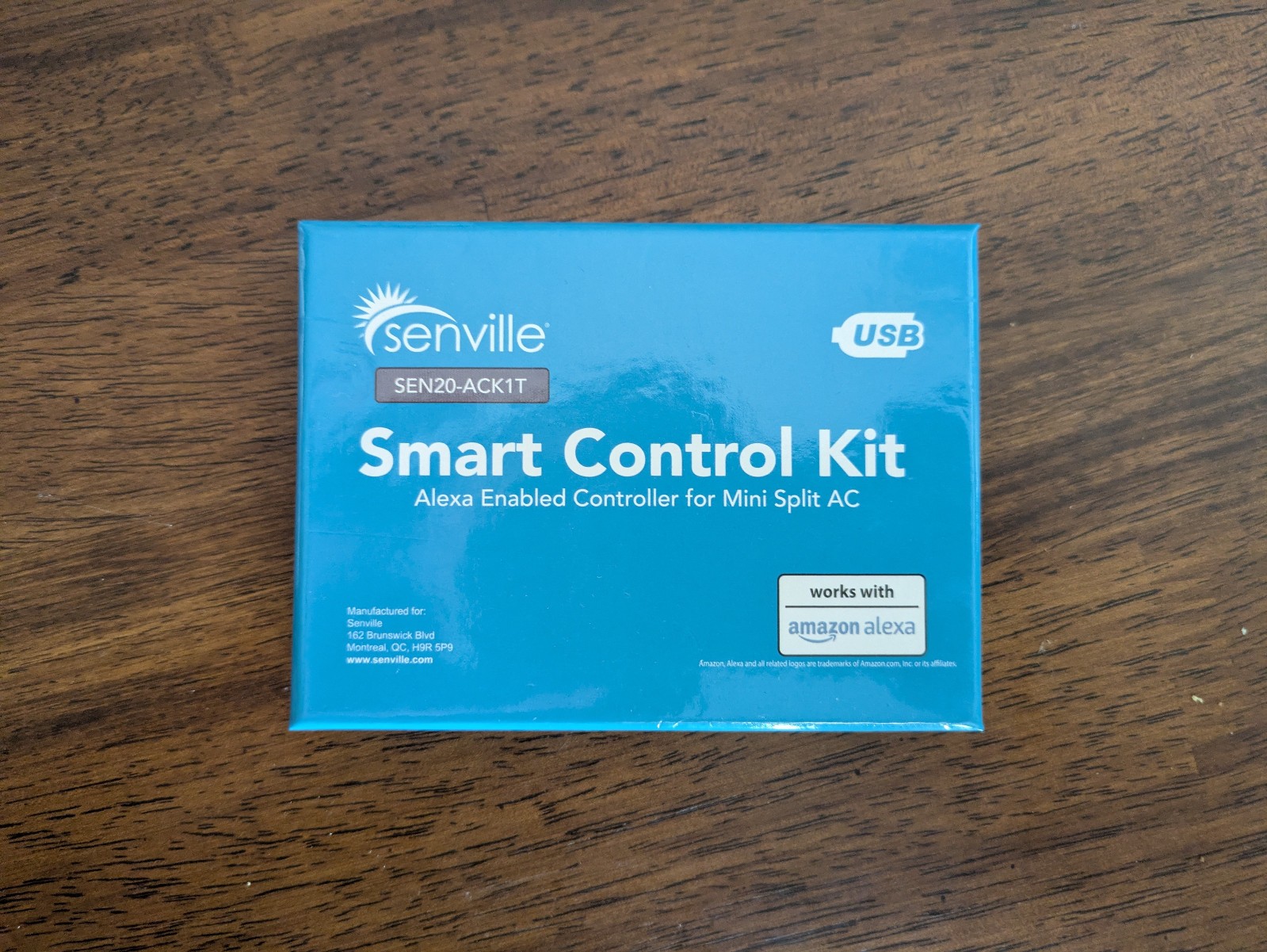Senville Smart Control Kit SEN20-ACK1T Alexa USB WiFi Controller for Mini Split