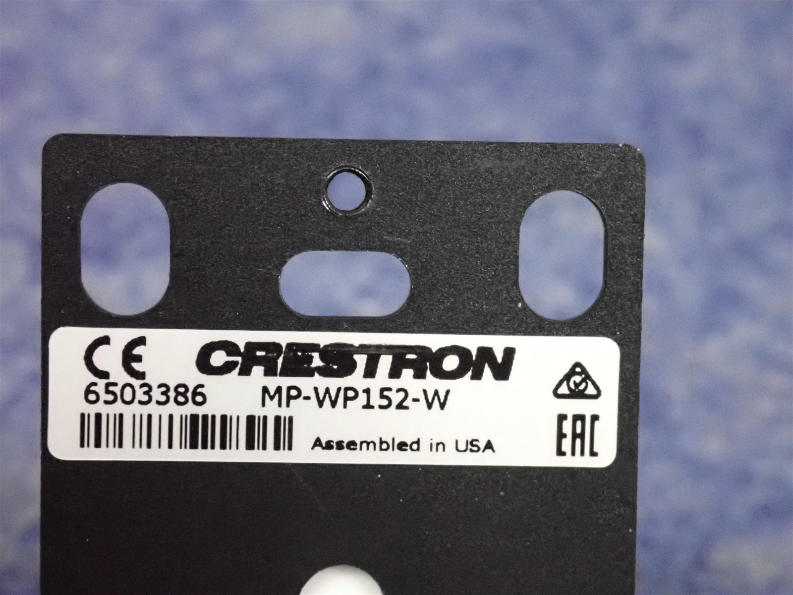 Crestron MP-WP152-W Media Presentation Wall Plate – HDMI (G37)