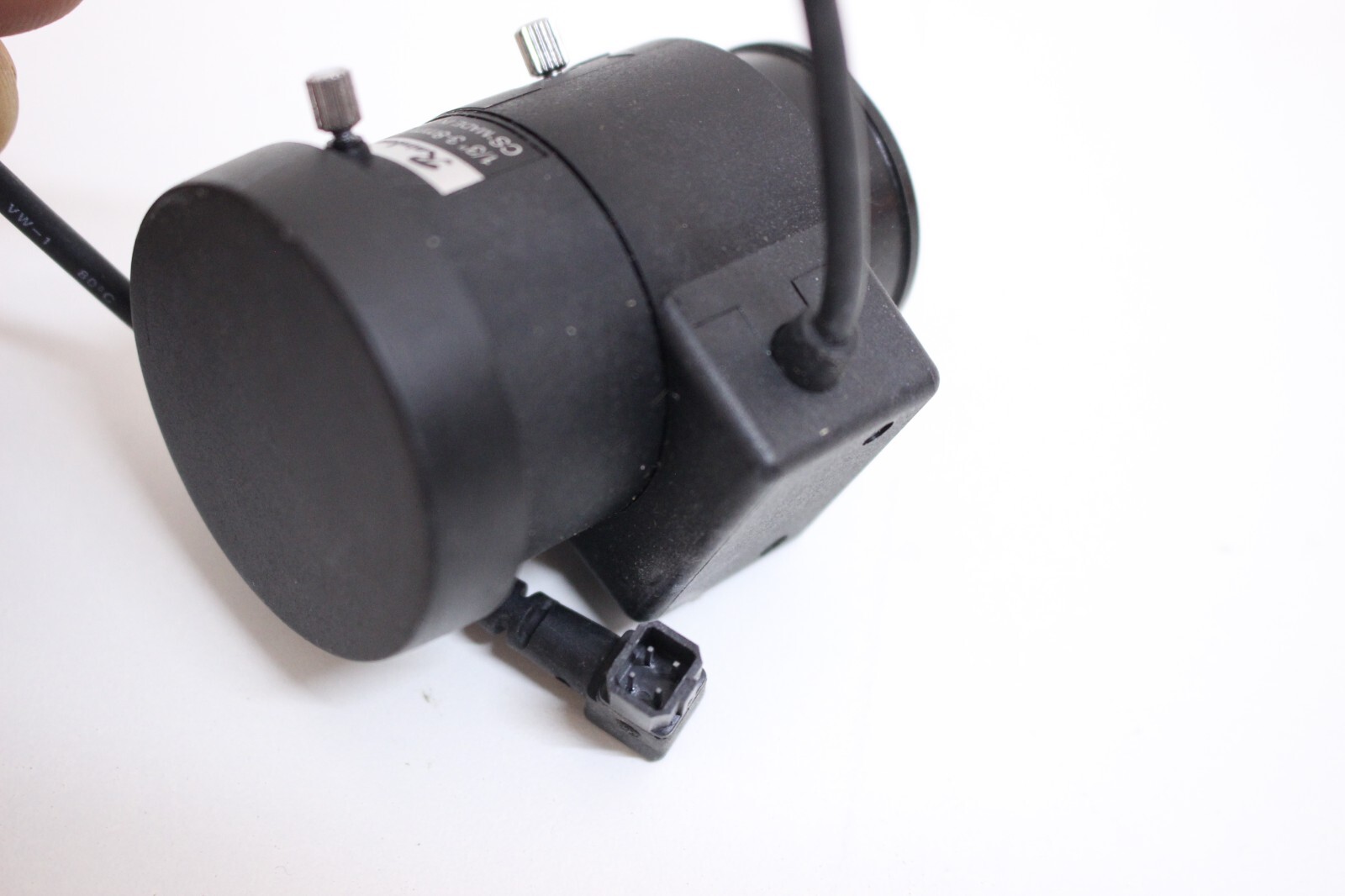 Rainbow CCTV LENS 3-8mm CS Mount F1.2 Made in Japan Open Box. W/ both caps