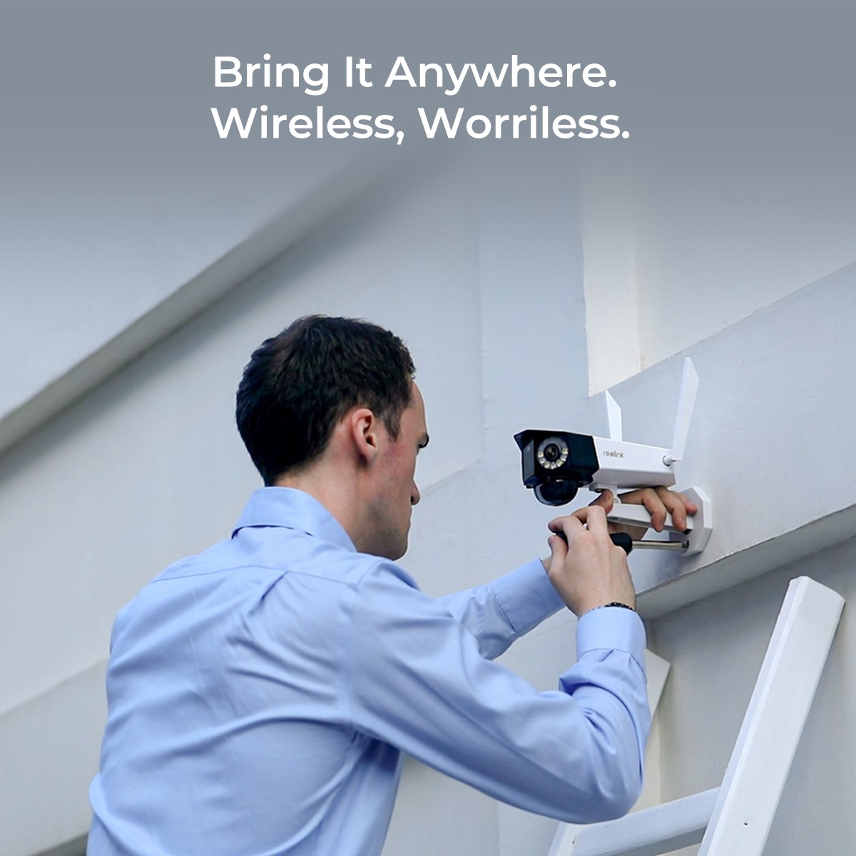 Reolink Duo 2 LTE 4G Cellular Solar Security Camera Wireless 180° View AI Detect