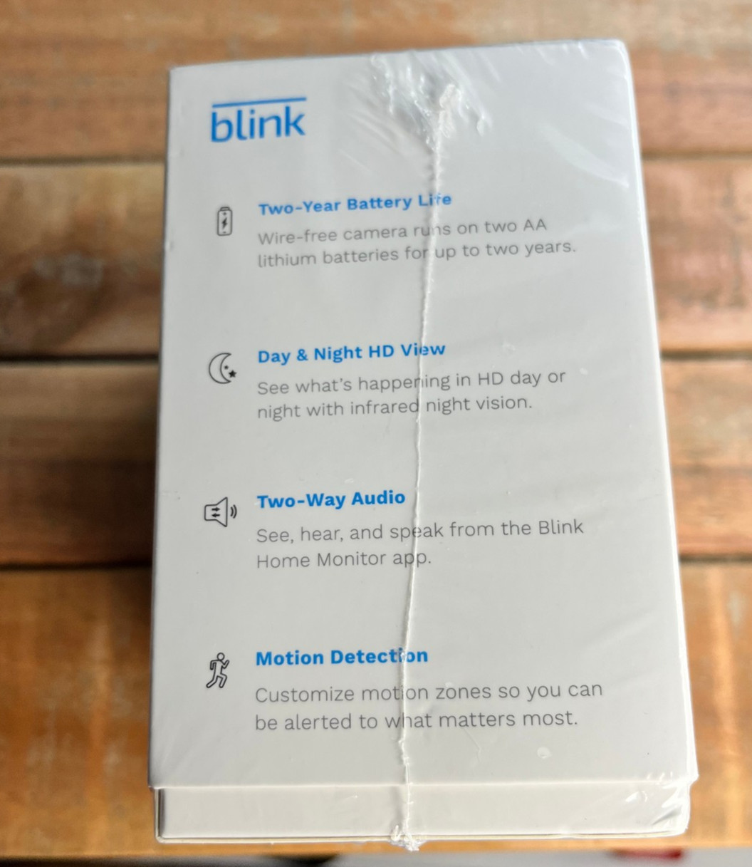 Blink Outdoor Battery Powered Sec. Camera, Add-On Camera works with Alexa NEW
