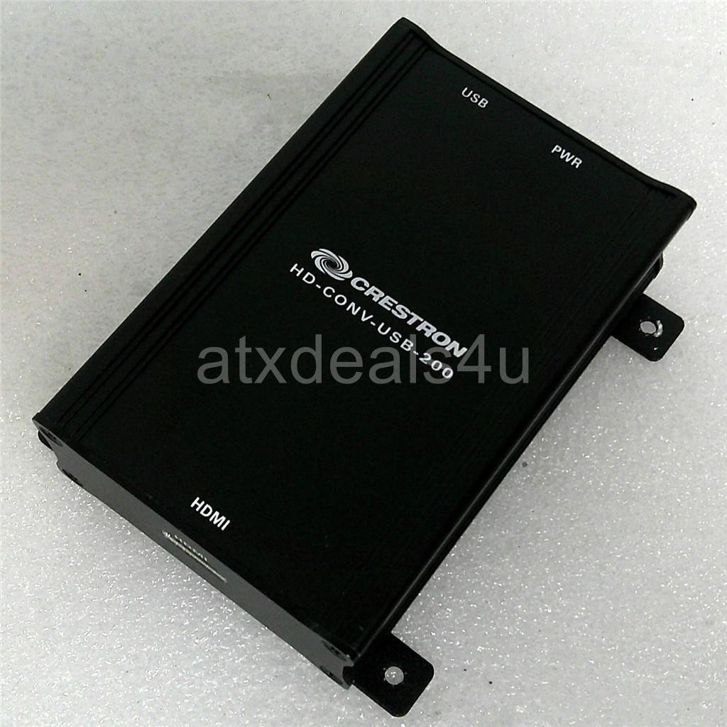Crestron HD-CONV-USB-200 6510306 USB 3.0 HDMI Converter
