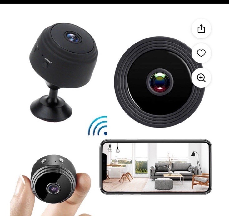 2pc In door Secret Cam 1080P Full HD Audio and Video, Secret Night Motion