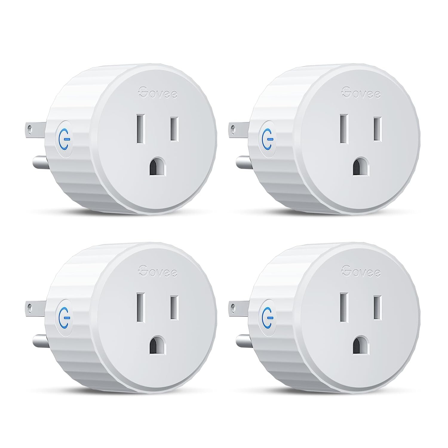 Govee Smart Plug, WiFi Plugs Work with Alexa & Google Assistant, 4 Pack