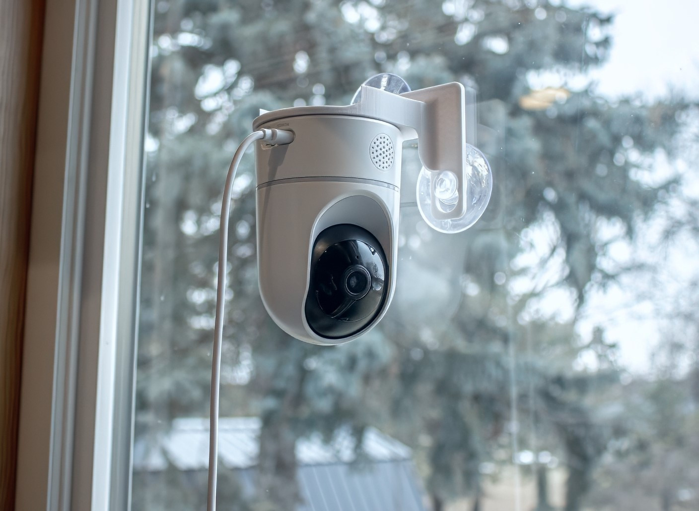 Suction Cup Window Mount for Eufy E220 Camera – Easy Relocation
