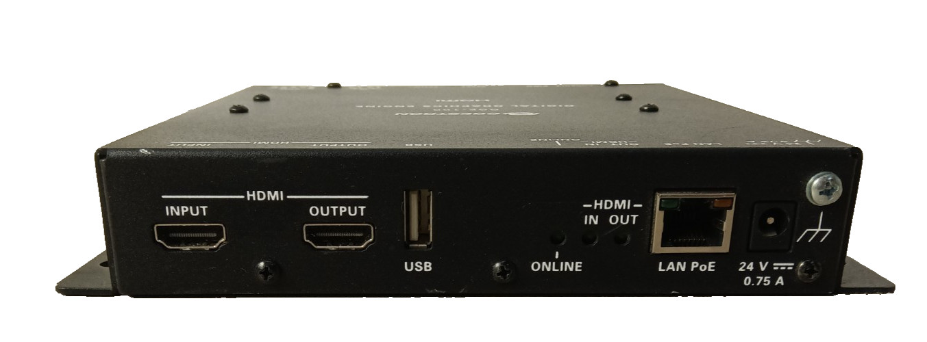 Crestron DGE-100 Digital Graphics Engine SmartGraphics Signage
