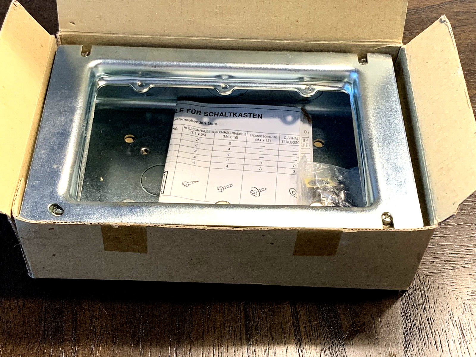 NEW DAIKIN SWITCH BOX # KJB311AA – FOR REMOTE CONTROLLER HOUSING (JAPAN)