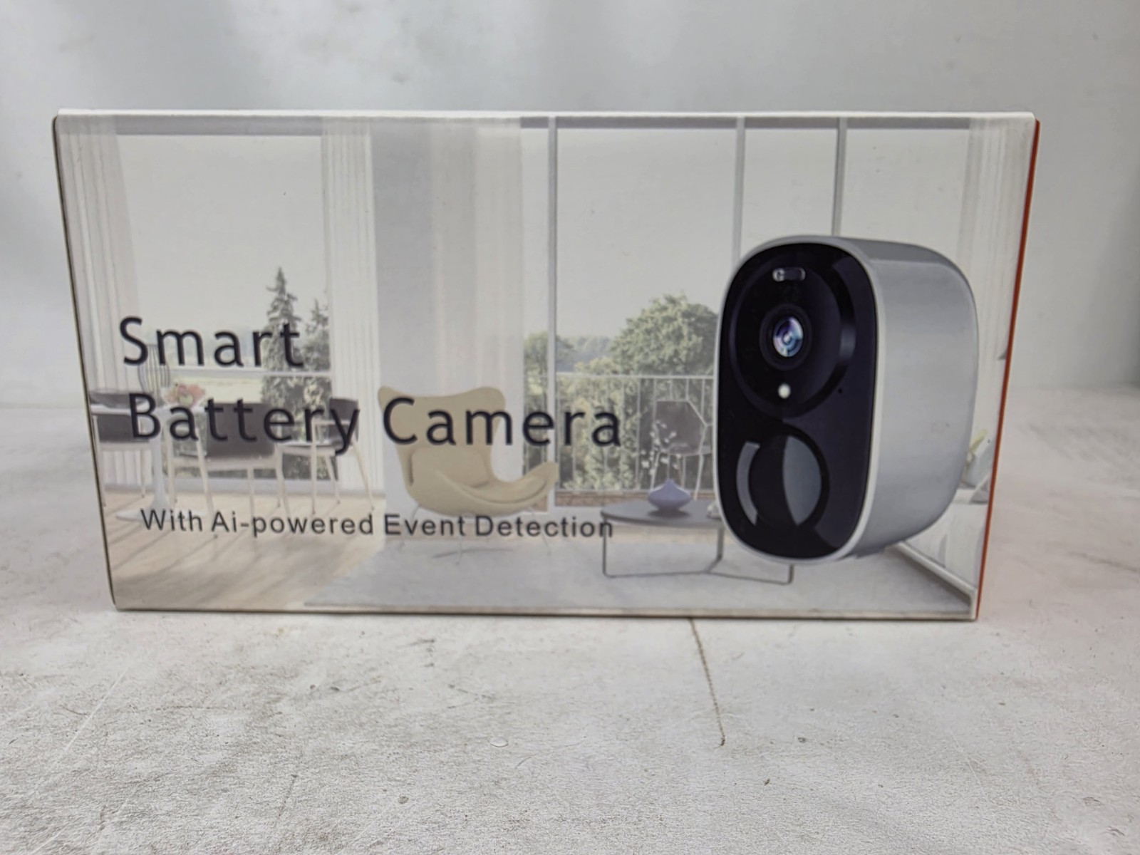 Hawkray Wireless Outdoor Camera – White 2.4GHz Wi-Fi Night Vision Weather Proof