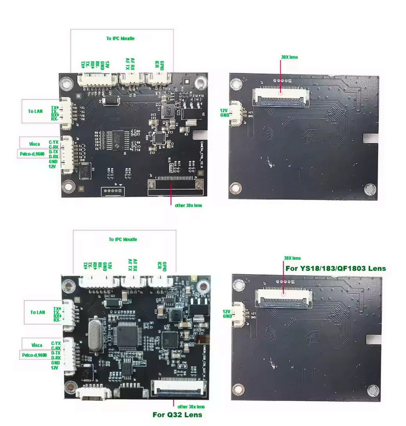 Camhi 30x Zoom Auto focus control board QF-1803