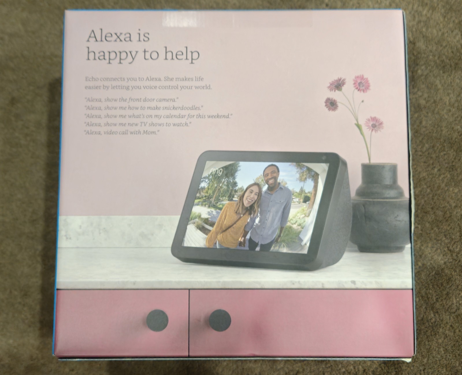 Amazon Echo Show 8 1st Generation Alexa Charcoal Smart Speaker