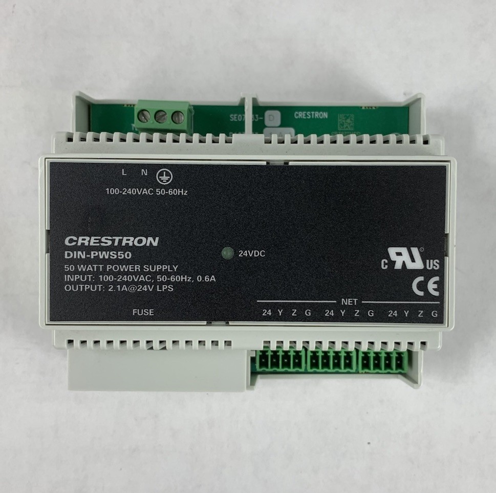 Crestron DIN-PWS50 50W 2.1A 24V Power Supply