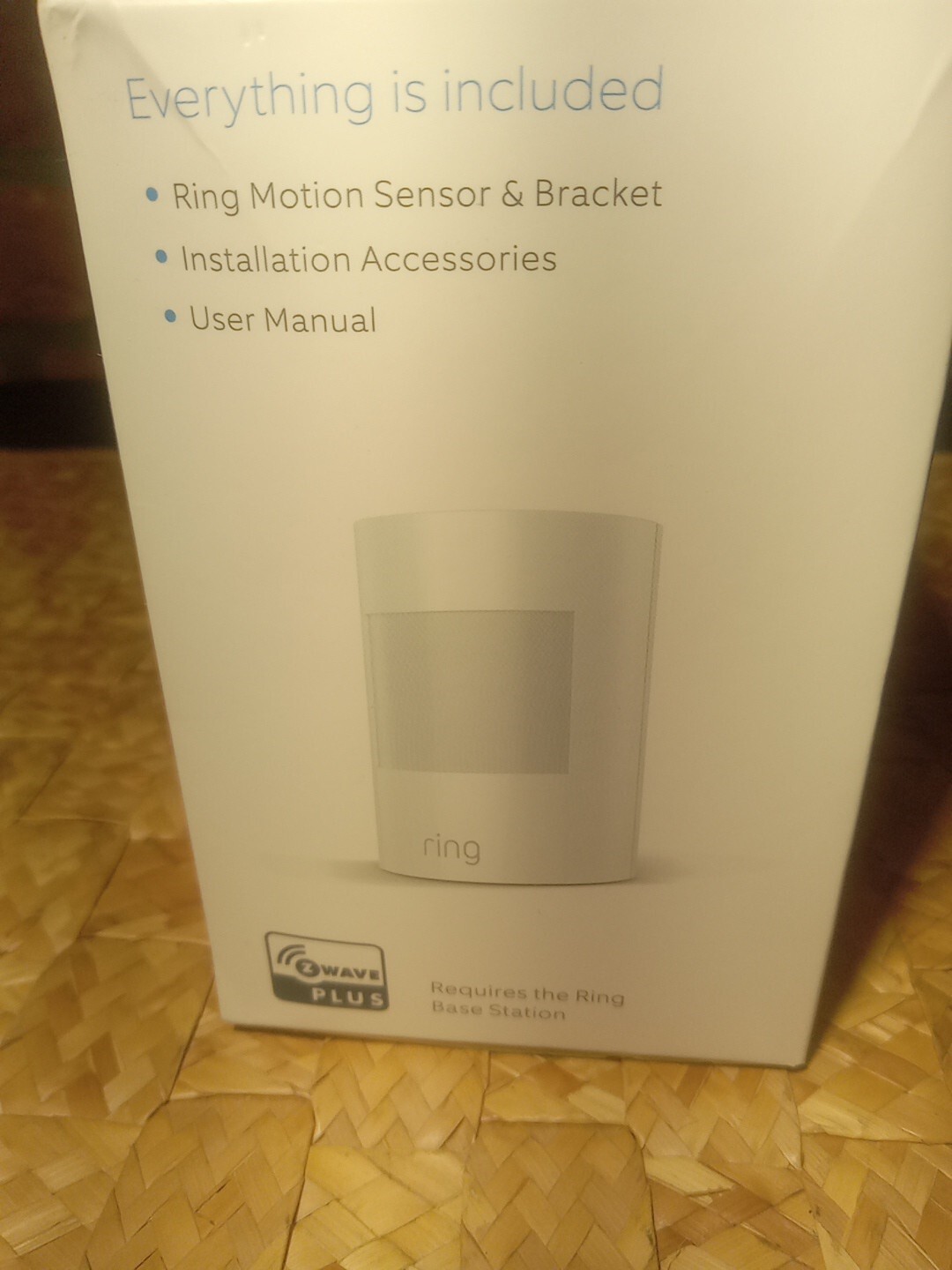 Ring Alarm White Motion Detector Sensor 4SP1S7-DENO