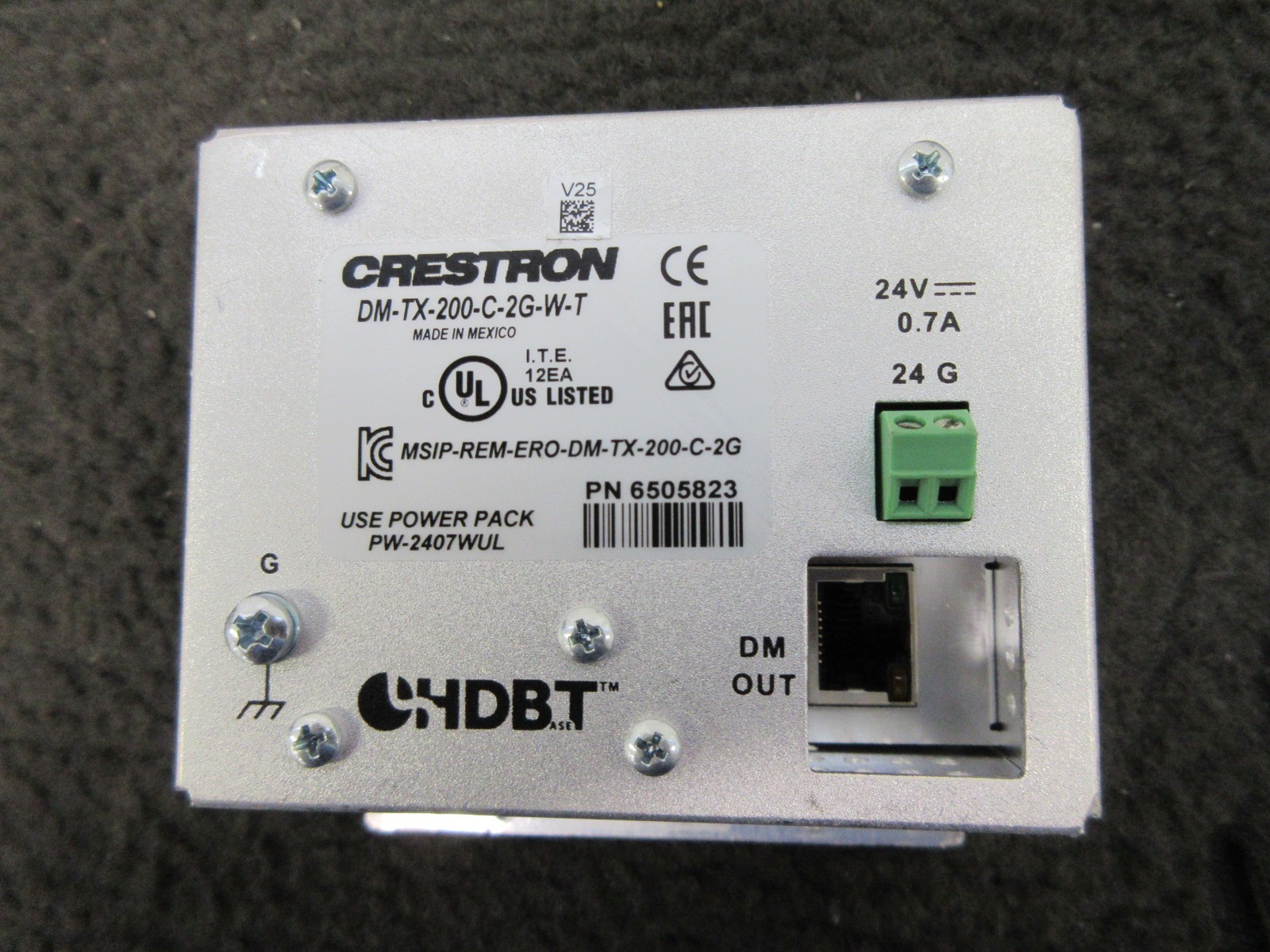 CRESTRON DM-TX-200-C-2G-W-T DIGITAL MEDIA TRANSMITTER
