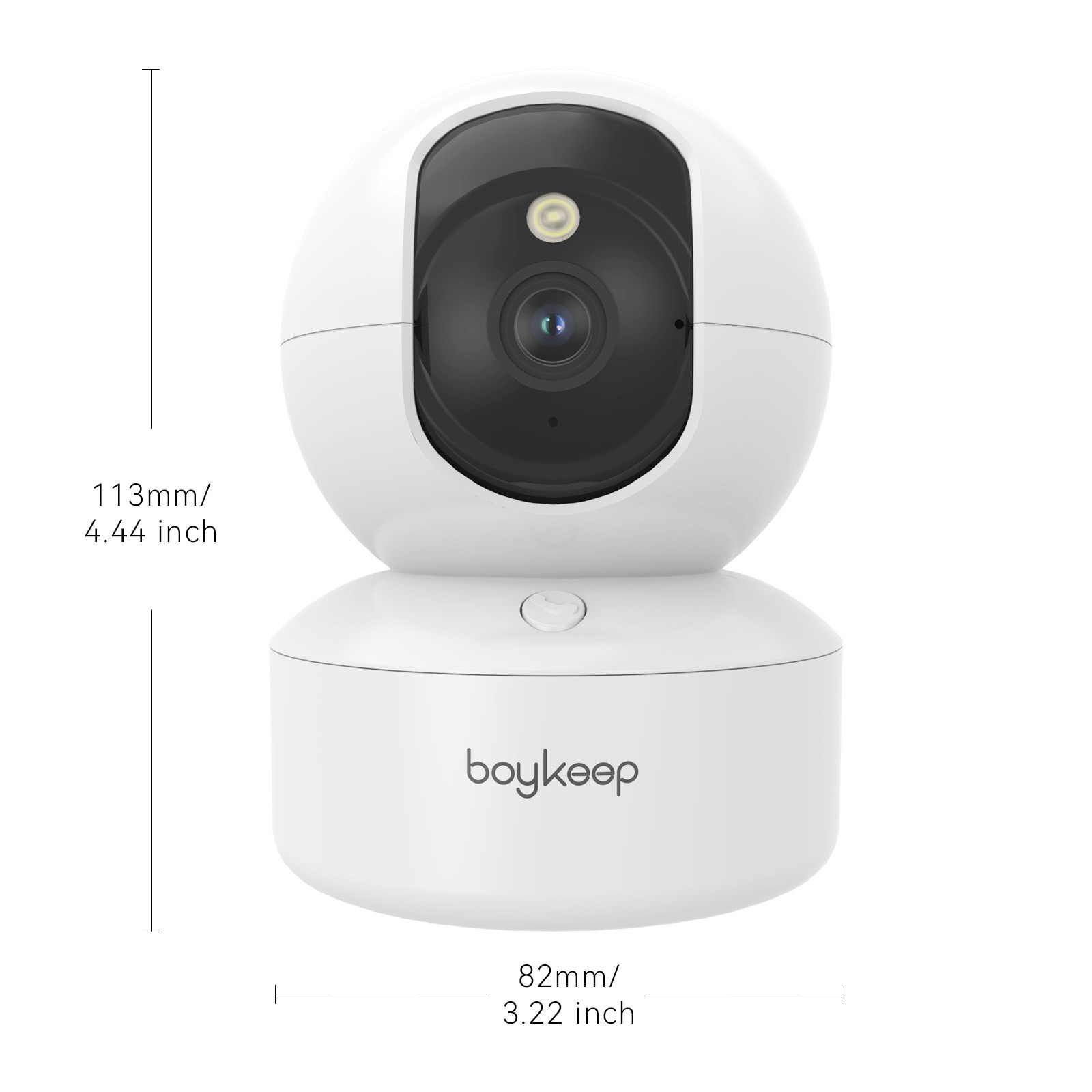 boykeep Wireless 5G WiFi Security Camera 2K Smart Indoor Night Vision Wired Cam