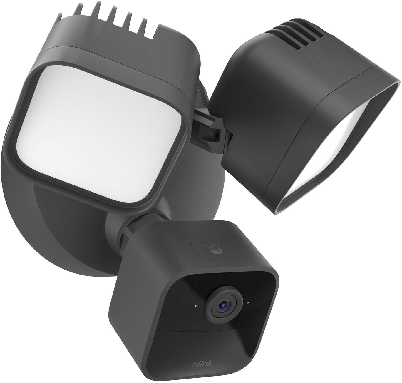 Blink – Outdoor Wired 1080p Security Camera with Floodlight – Black