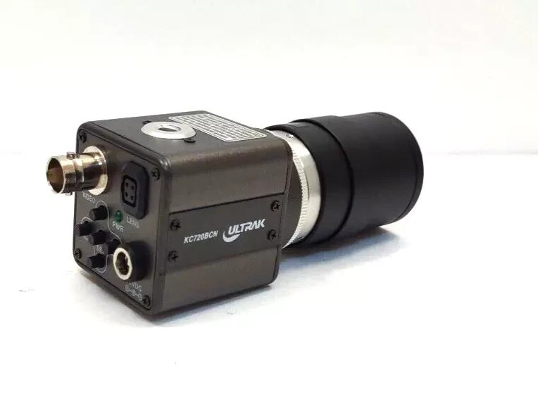 Ultrak KC720BCN CCTV Security Camera W/ Ultrak CCTV Lens 3.5-8.0mm F1.4